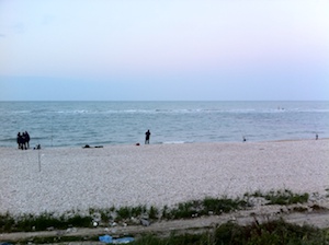 beach ledgering fossacesia surfcasting